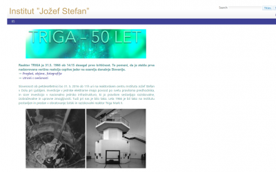 50 let reaktorja TRIGA na Institutu “Jožef Stefan”