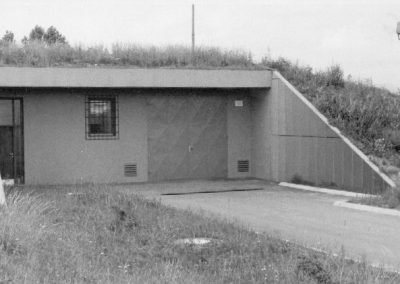 Temporary central storage facility for low- and intermediate-level radioactive waste from research institutes, hospitals and industry